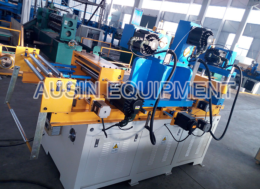 Servo Swing shear O V punching  transformer core cutting machine