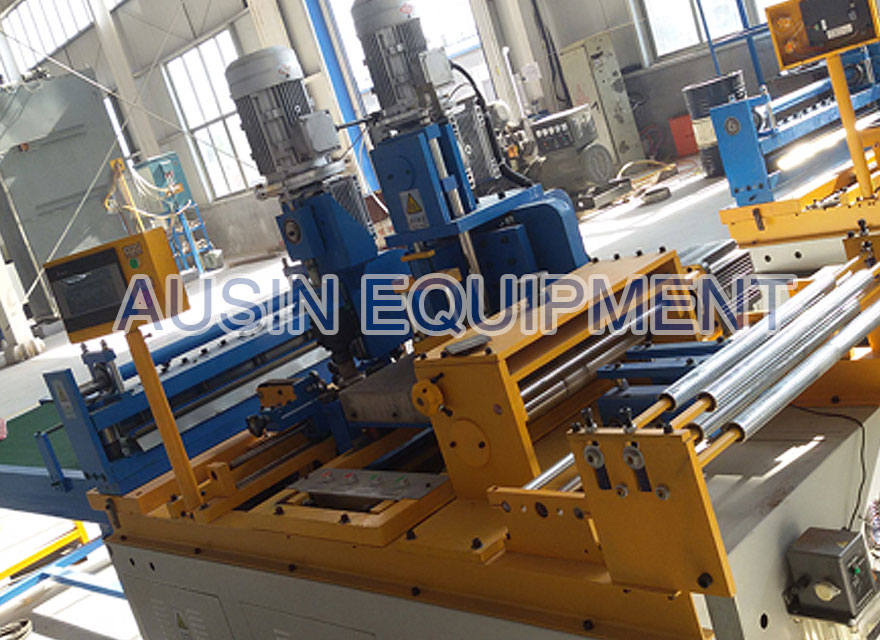 Swing shear V-Notch step lap transformer core cutting machine